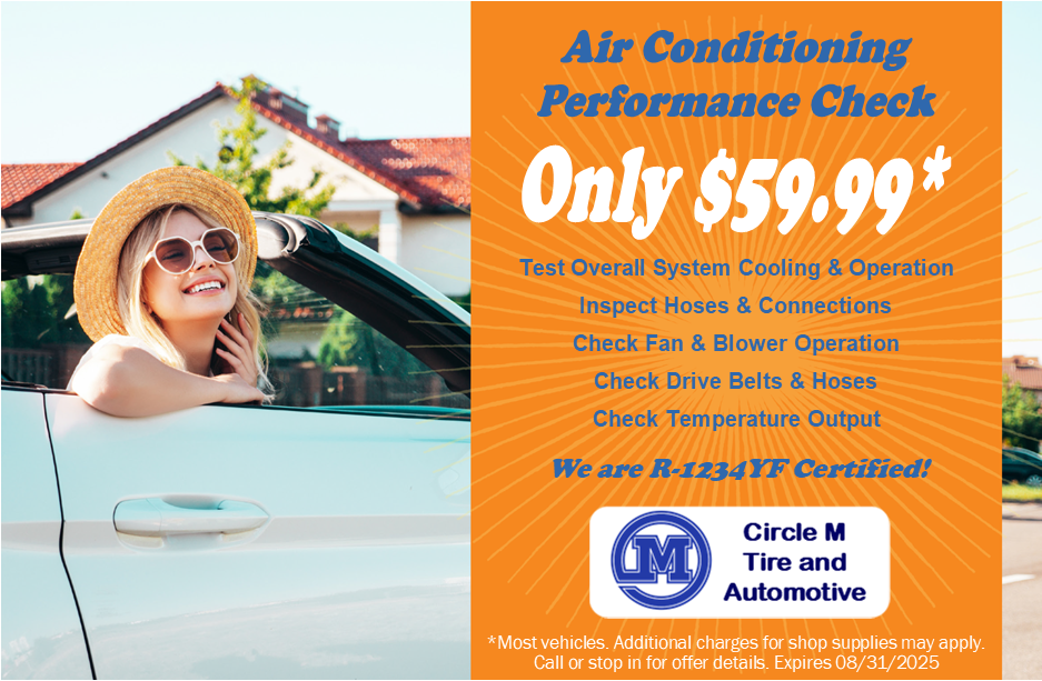 July Special Offer - Circle M Tire & Automotive
