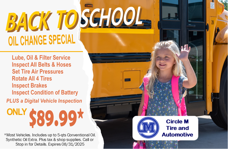 July Special Offer - Circle M Tire & Automotive