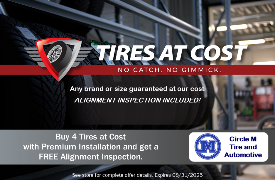 July Special Offer - Circle M Tire & Automotive