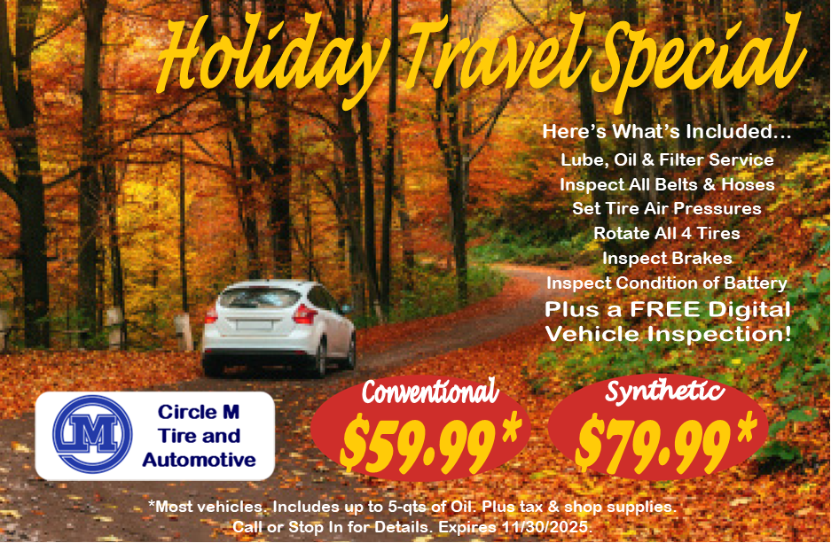 July Special Offer - Circle M Tire & Automotive