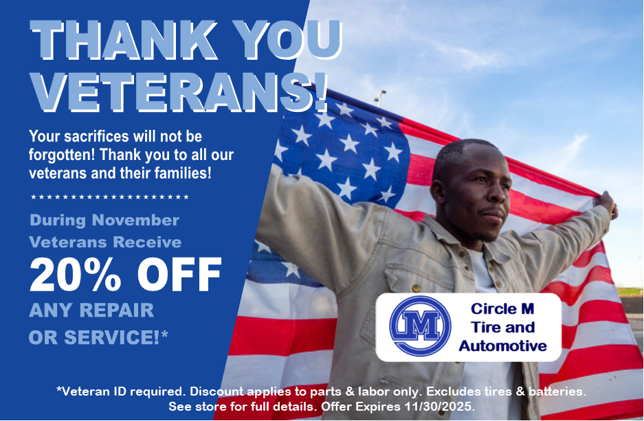 July Special Offer - Circle M Tire & Automotive