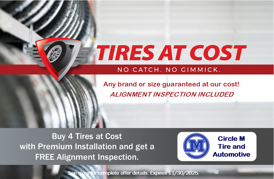 July Special Offer - Circle M Tire & Automotive