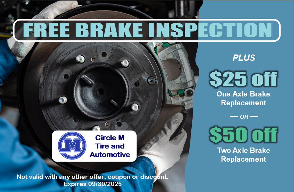 July Special Offer - Circle M Tire & Automotive