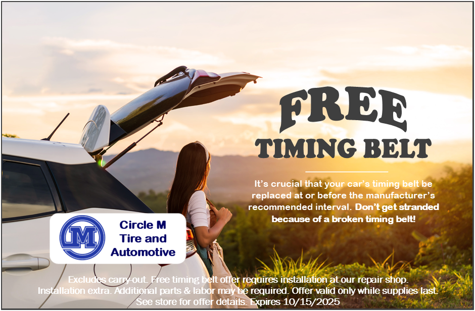 July Special Offer - Circle M Tire & Automotive