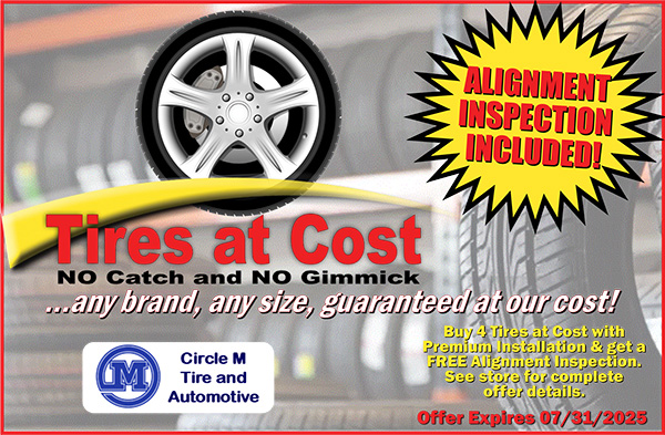 July Special Offer - Circle M Tire & Automotive